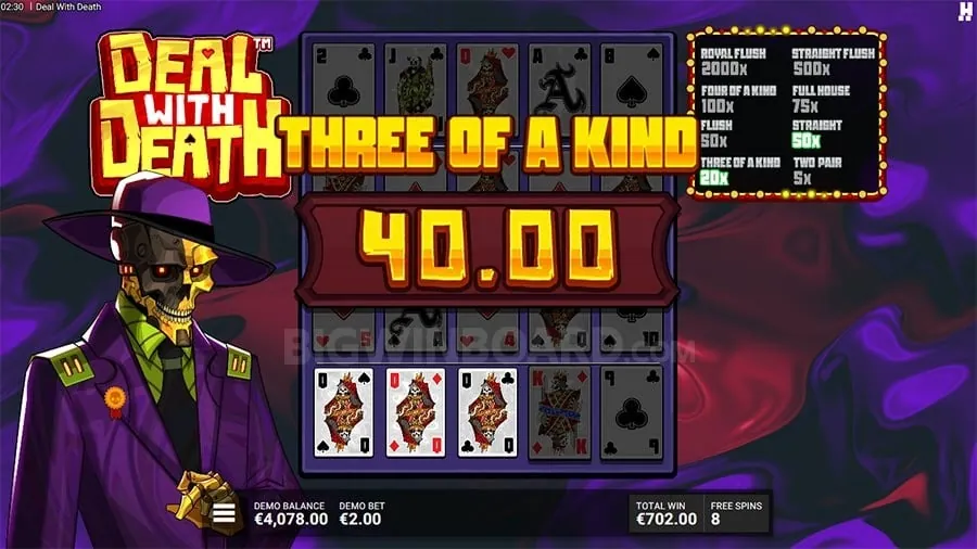 Live casino dealer at a table